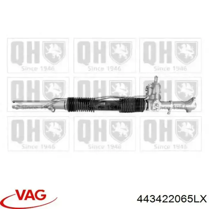 Listwa kierownicza (maglownica) VAG 443422065LX cena, od 194,36 USD