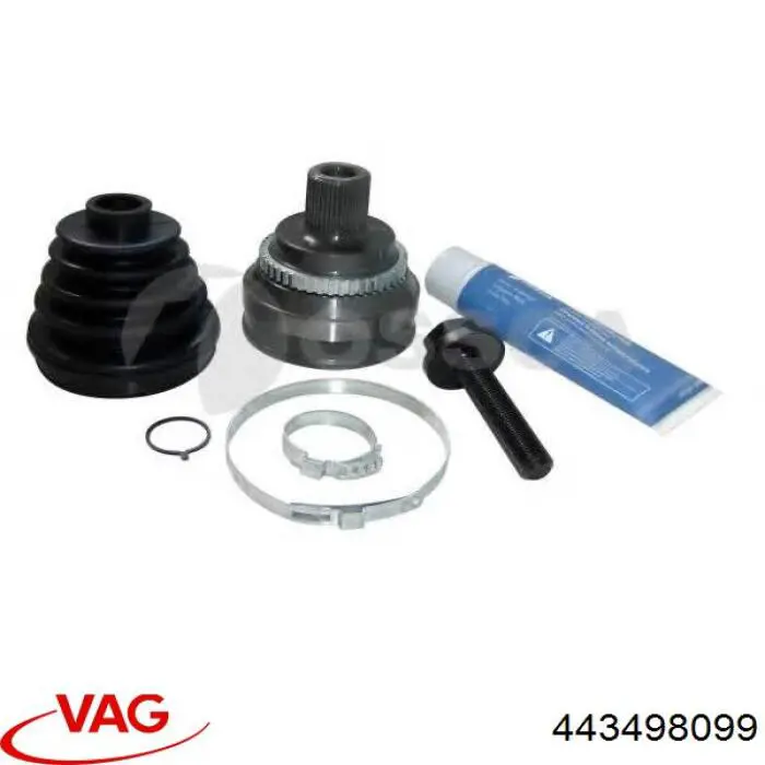 Do koszyka 443498099 VAG Przegub homokinetyczny przedni zewnętrzny