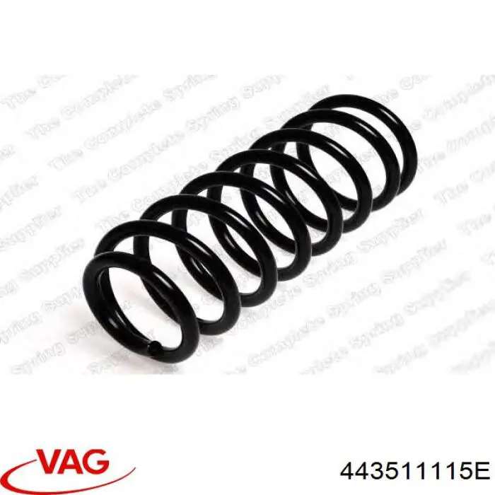 Do koszyka 443511115E VAG Sprężyna tylna