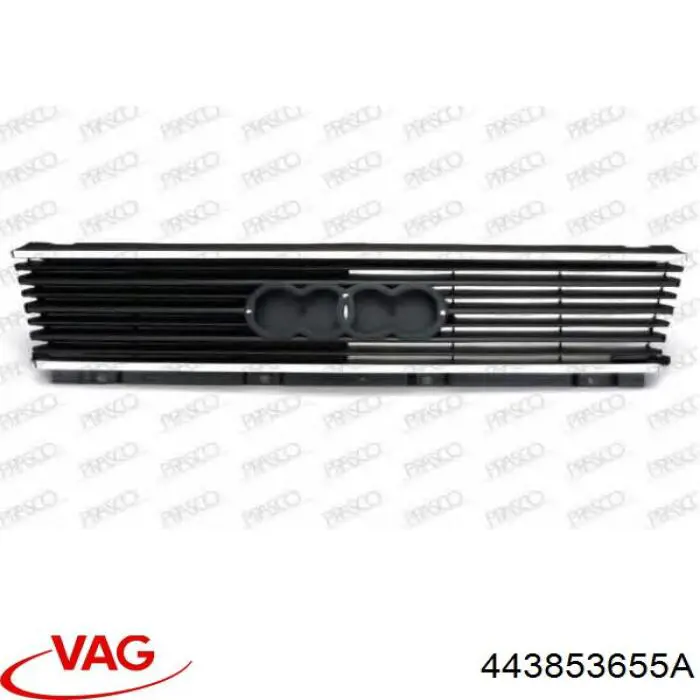 Atrapa chłodnicy do Audi 100 C3 44, 44Q
