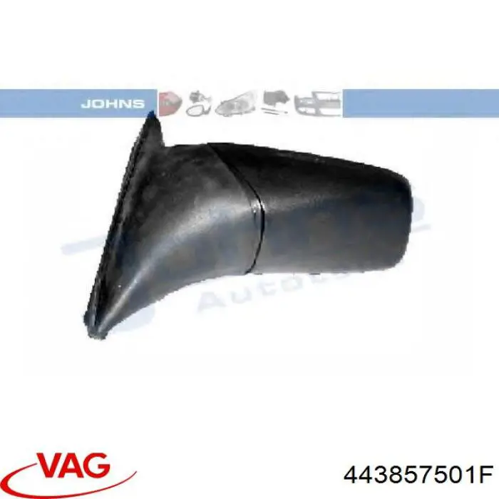 Lusterko wsteczne lewe do Audi 200  44, 44Q