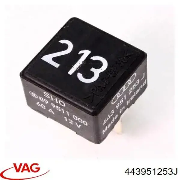 Do koszyka 443951253J VAG Przekaźnik wentylatora