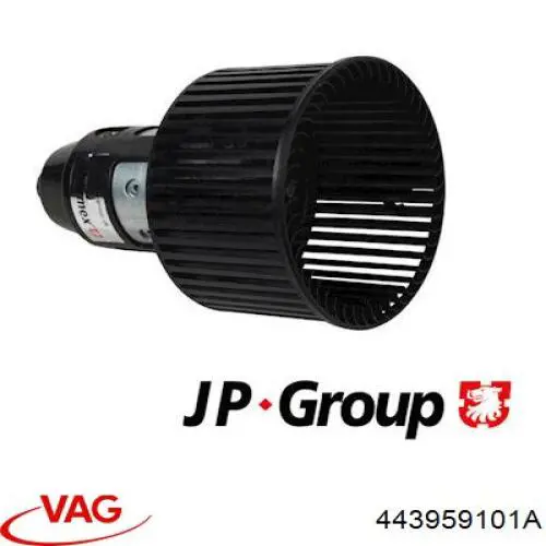 Silniczek wentylatora nagrzewnicy (ogrzewacza wnętrza) VAG 443959101A cena, od 52,44 USD