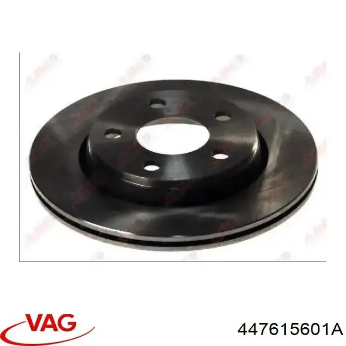 447615601A VAG Tarcza hamulcowa tylna