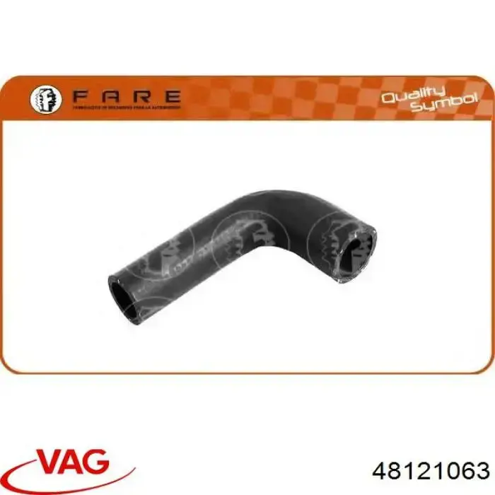 Przewód (króciec) układu chłodzenia 48121063 VAG