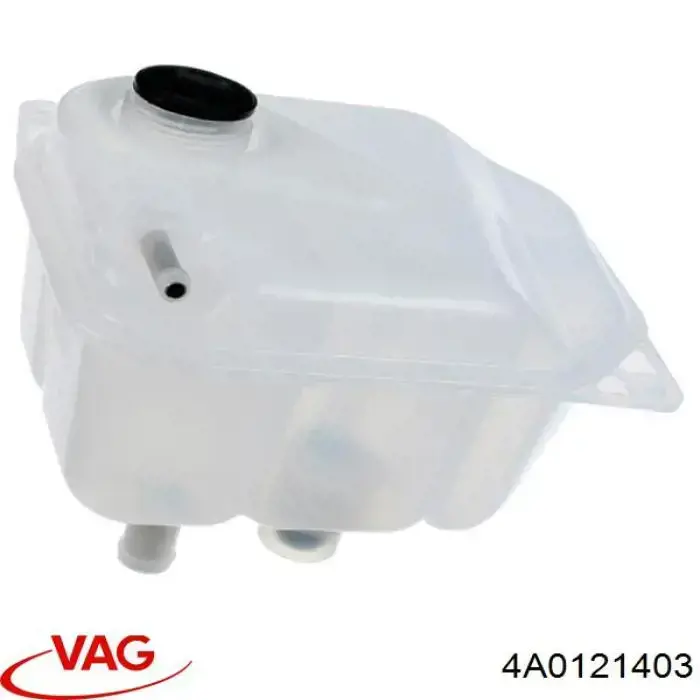 Do koszyka 4A0121403 VAG Zbiorniczek wyrównawczy układu chłodzenia