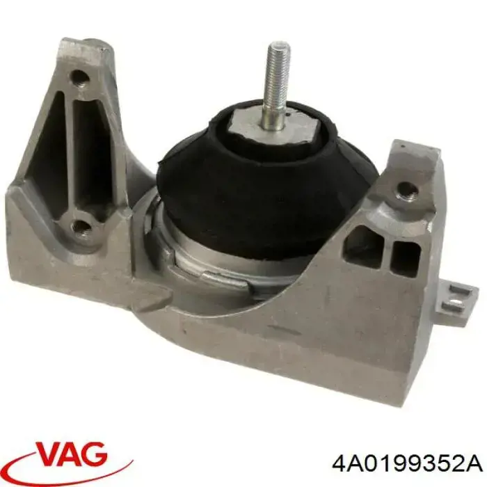 4A0199352A VAG Poduszka (podpora) silnika prawa