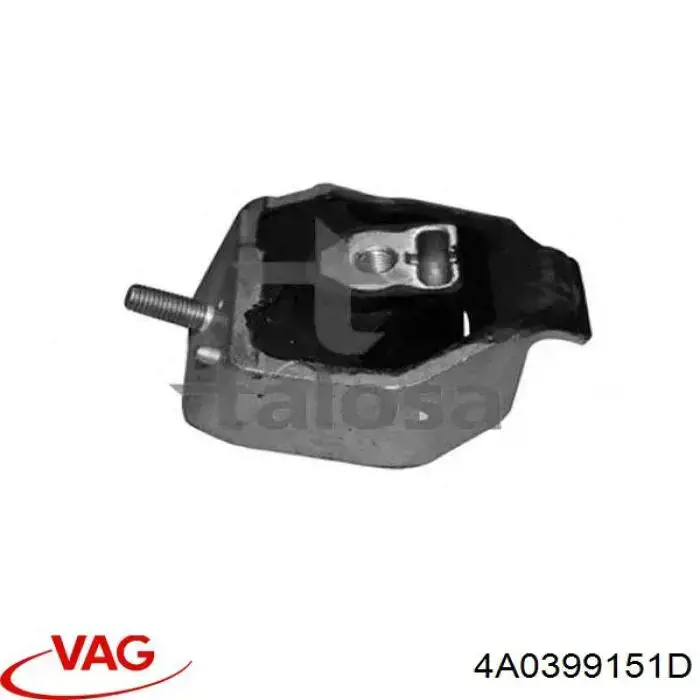 Do koszyka 4A0399151D VAG Poduszka (podpora skrzyni biegów)