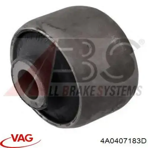 Silentblock przedniego wahacza dolnego 4A0407183D VAG