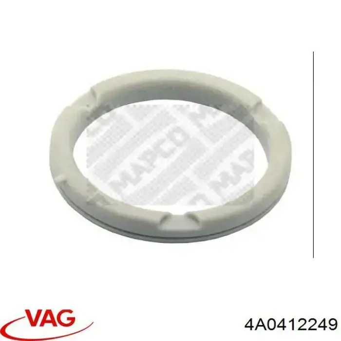 Łożysko podporowe amortyzatora przedniego VAG 4A0412249 cena, od 14,54 USD