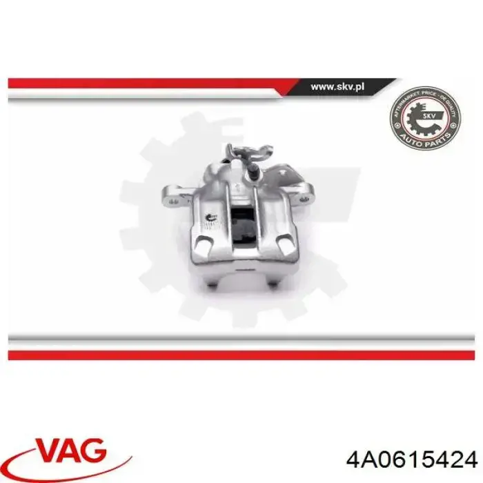 Zacisk hamulcowy tylny prawy 4A0615424 VAG