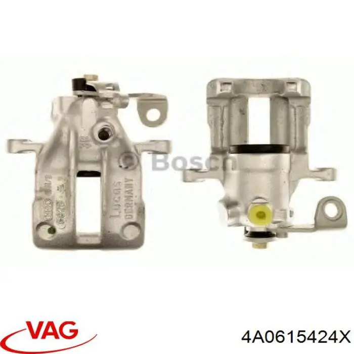 Zacisk hamulcowy tylny prawy VAG 4A0615424X cena, od 87,58 USD