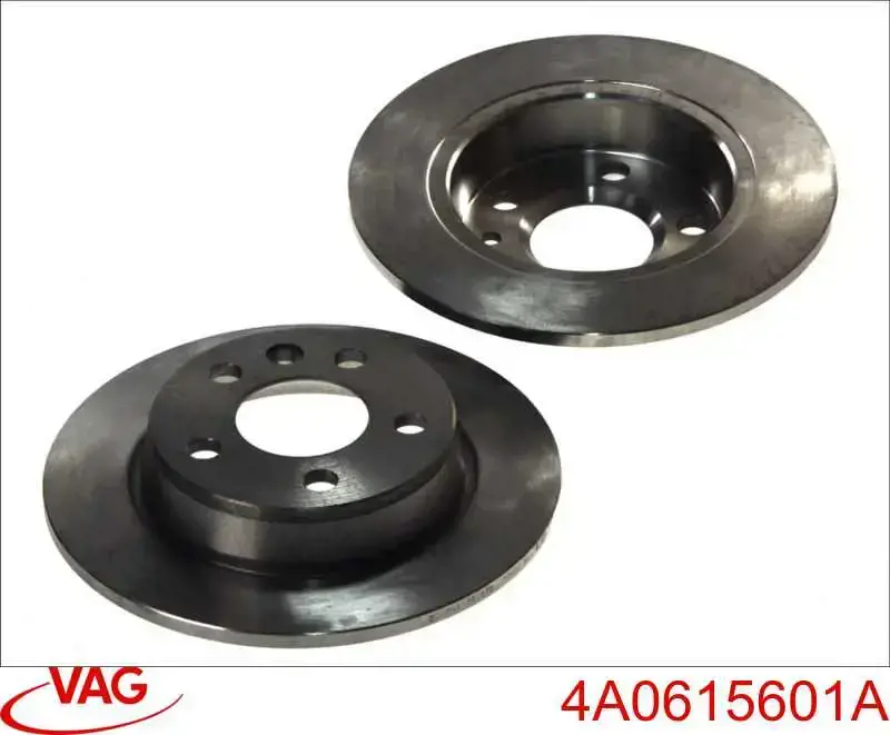 Tarcza hamulcowa tylna 4A0615601A VAG