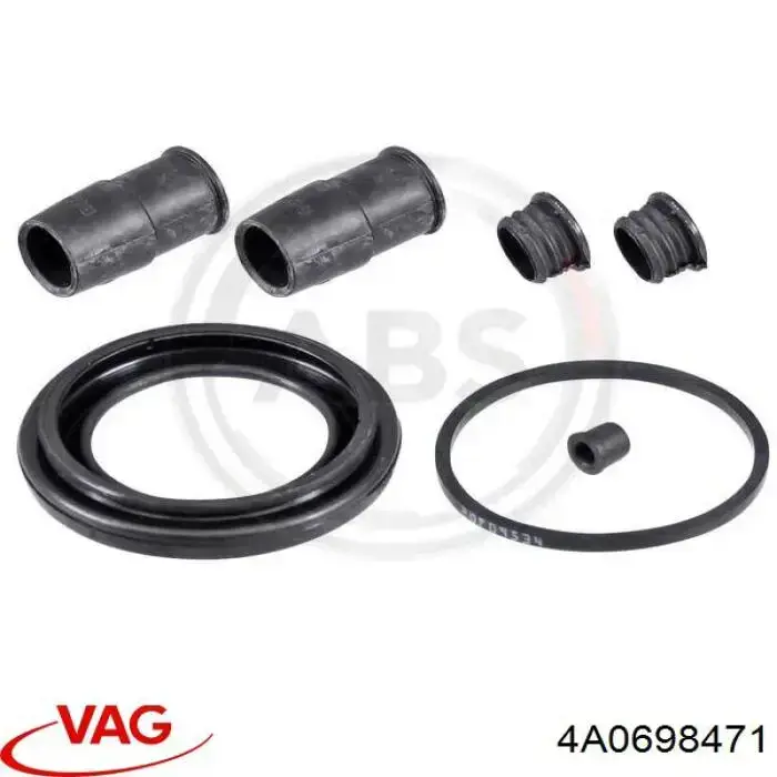 Zestaw naprawczy zacisku hamulcowego przedniego VAG 4A0698471 cena, od 5,48 USD