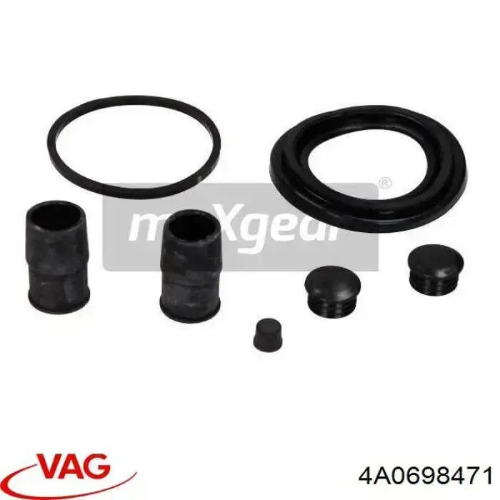 Zestaw naprawczy zacisku hamulcowego przedniego 4A0698471 VAG