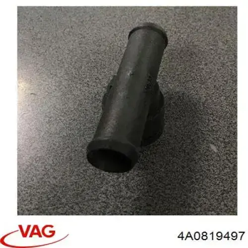 4A0819497 VAG Kołnierz układu chłodzenia (trójnik)
