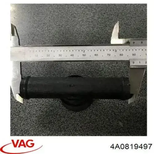 4A0819497 VAG Kołnierz układu chłodzenia (trójnik)