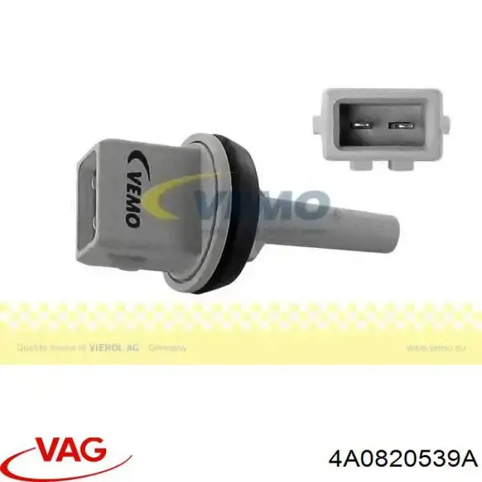 Czujnik temperatury wewnętrznej 4A0820539A VAG