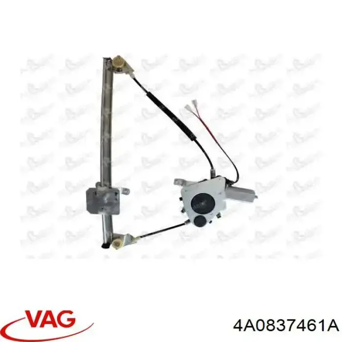 Mechanizm podnoszenia szyby drzwi przednich lewych 31837031 AND