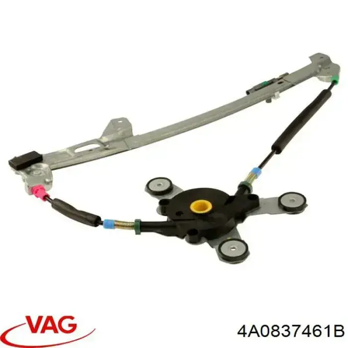 Mechanizm podnoszenia szyby drzwi przednich lewych VAG 4A0837461B cena, od 200,49 USD