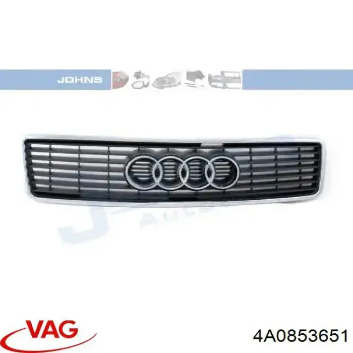 Atrapa chłodnicy do Audi 100 C4 4A2