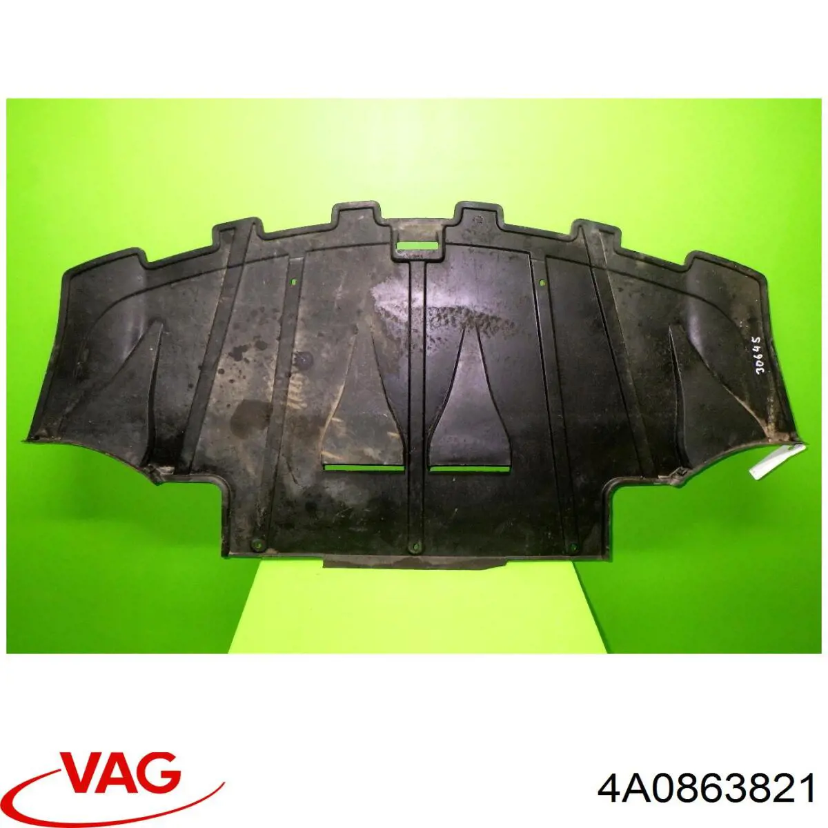 Do koszyka 4A0863821 VAG Osłona silnika, miski (przedziału silnika)