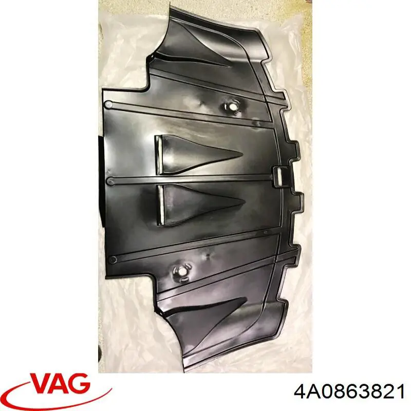 Osłona silnika, miski (przedziału silnika) VAG 4A0863821 cena, od 43,47 USD