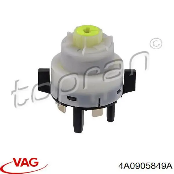 4A0905849A VAG Kostka stacyjki zapłonowej