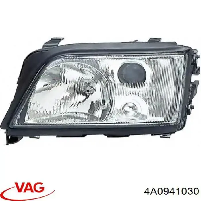 Reflektor prawy VAG 4A0941030 cena, od 73,21 USD