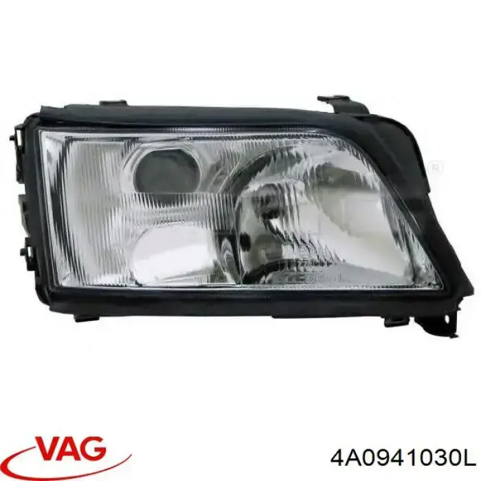 Do koszyka 4A0941030L VAG Reflektor prawy