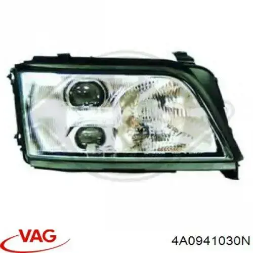 Do koszyka 4A0941030N VAG Reflektor prawy