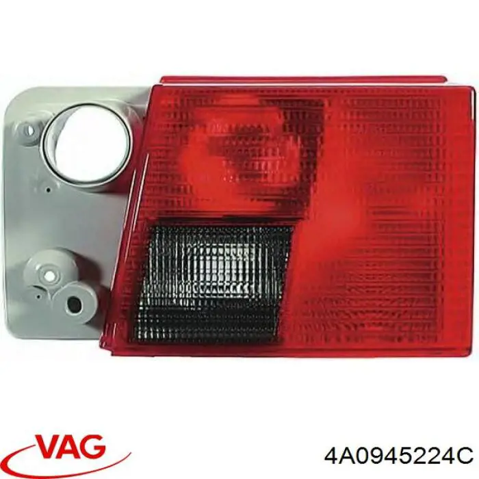 4A0945224C VAG Lampa zespolona tylna prawa wewnętrzna