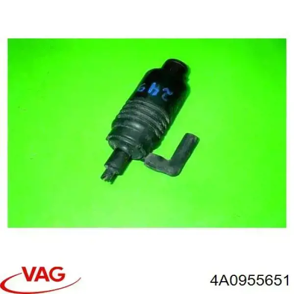 Do koszyka 4A0955651 VAG Pompka spryskiwacza szyby przedniej