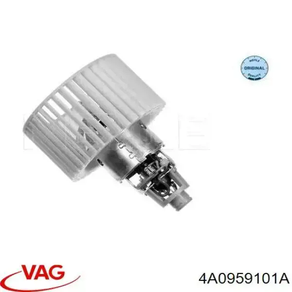Silniczek wentylatora nagrzewnicy (ogrzewacza wnętrza) VAG 4A0959101A cena, od 54,48 USD
