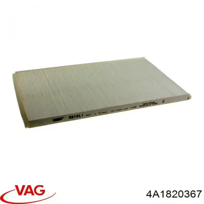 Do koszyka 4A1820367 VAG Filtr kabiny