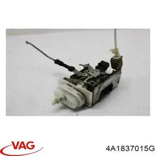 Zamek drzwi przednich lewych VAG 4A1837015G cena, od 51,08 USD