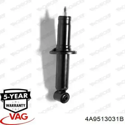 Do koszyka 4A9513031B VAG Amortyzator tylny
