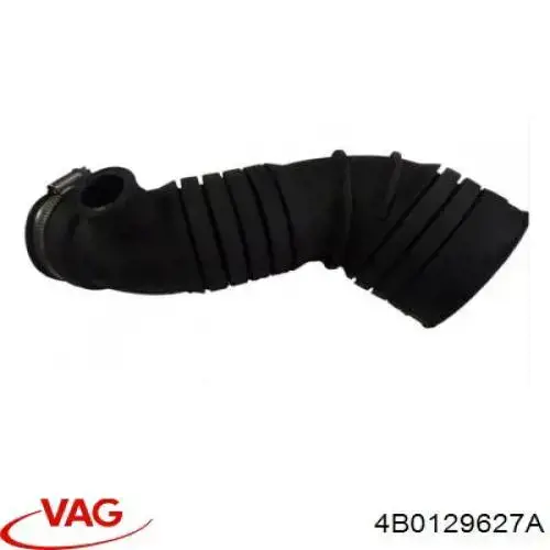 Do koszyka 4B0129627A VAG Króciec powietrza, przepływomierz