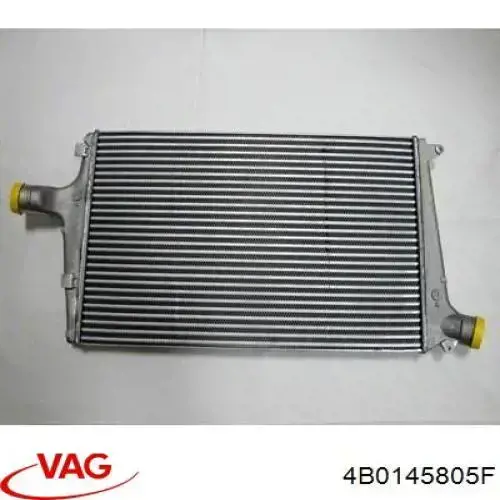 Do koszyka 4B0145805F VAG Chłodnica intercoolera