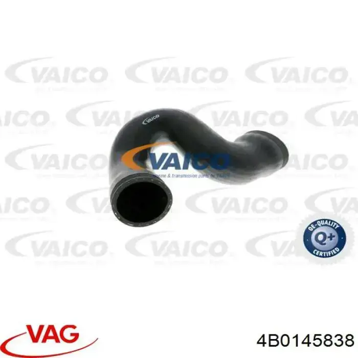 Króciec powietrza, wlot do turbiny (doładowanie) VAG 4B0145838 cena, od 35,31 USD