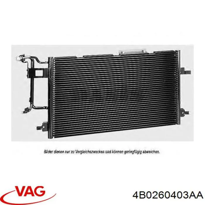 4B0260403AA VAG Chłodnica klimatyzacji