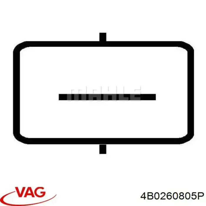 4B0260805P VAG Sprężarka klimatyzacji