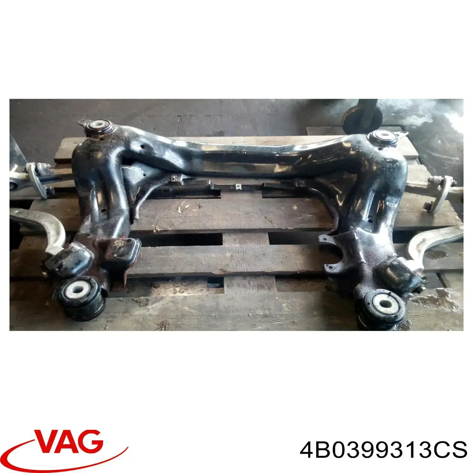 4B0399313CS VAG Korpus osi przedniej