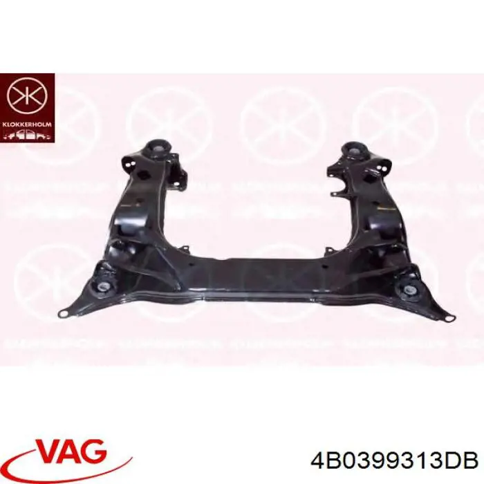 Do koszyka 4B0399313DB VAG Korpus osi przedniej