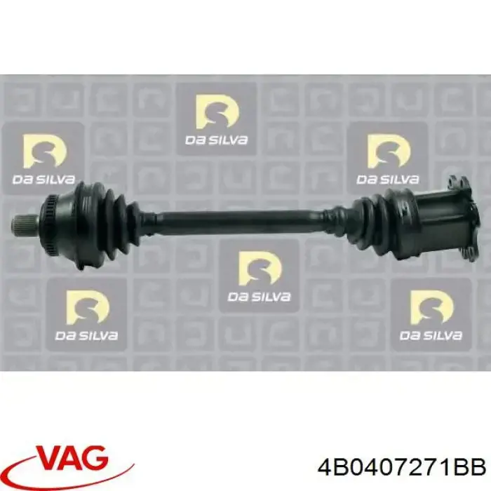 4B0407271BB VAG Półoś napędowa przednia