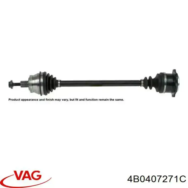 Półoś napędowa przednia lewa VAG 4B0407271C cena, od 127,69 USD