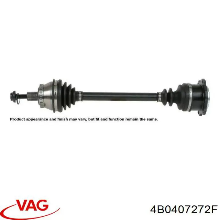 Półoś napędowa przednia prawa VAG 4B0407272F cena, od 117,48 USD