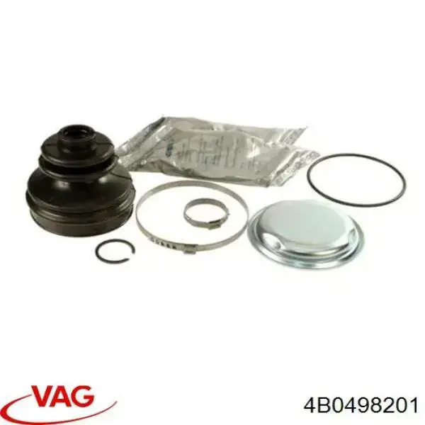 Osłona przegubu homokinetycznego półosi przedniej wewnętrzna VAG 4B0498201 cena, od 11,51 USD