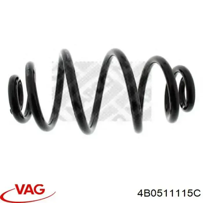 4B0511115C VAG Sprężyna tylna