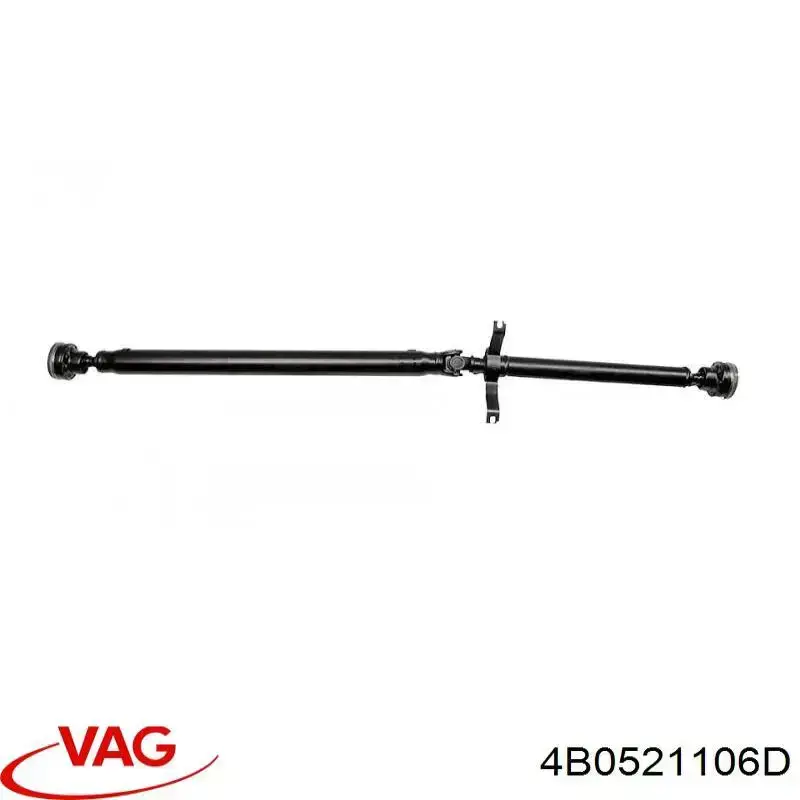Wał Cardana tylny, kompletny VAG 4B0521106D cena, od 243,58 USD